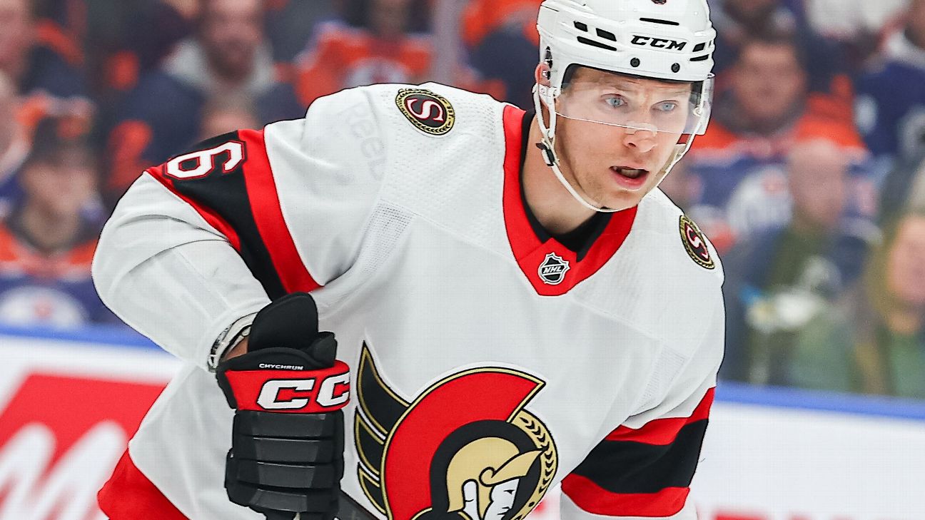 Busy Caps deal for Chychrun  ship Jensen to Sens