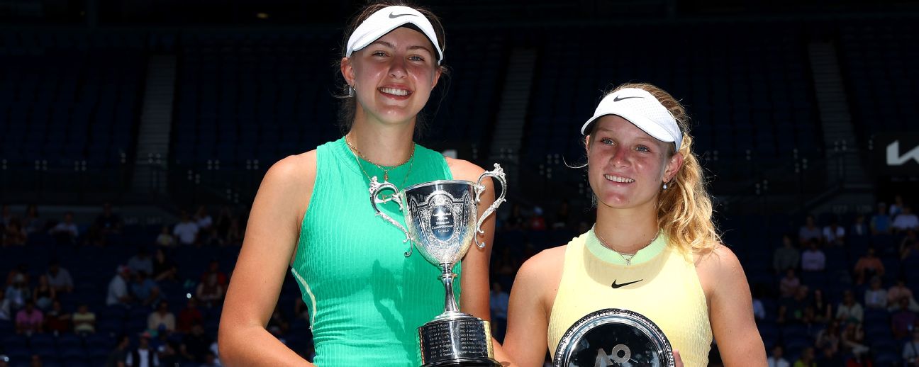 Aussie Emerson Jones falls in AO girls' final