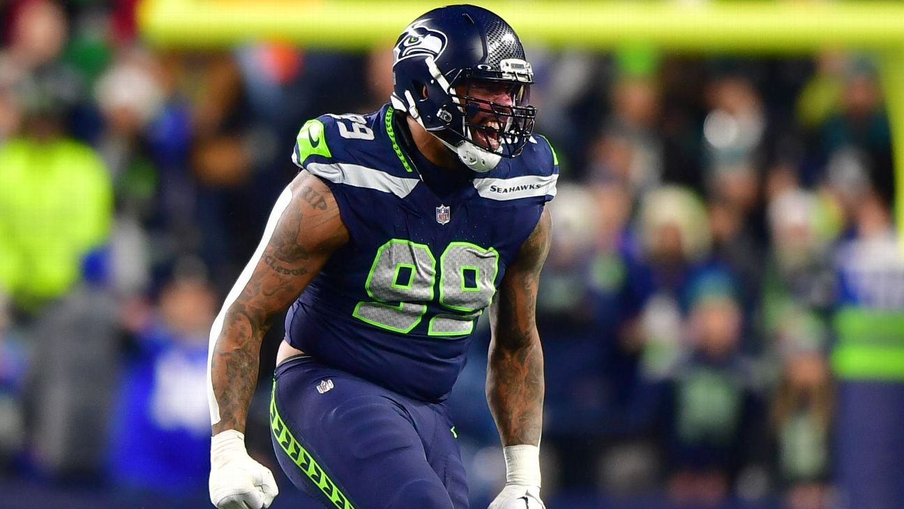 Seahawks to retain DL Leonard Williams, TE Noah Fant - ESPN