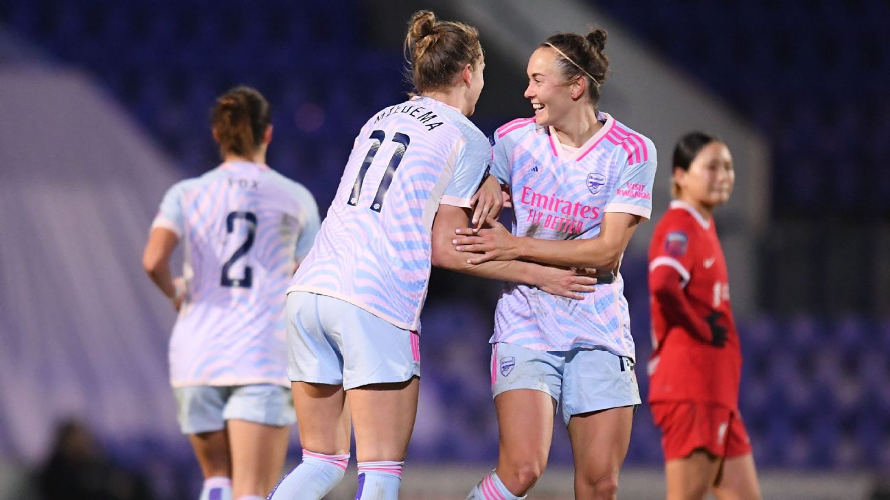 10 things from women's soccer: Miedema back on the scoresheet for Arsenal; James, Shaw star again