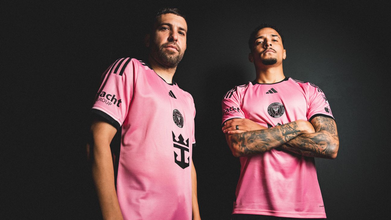 Inter Miami and Adidas reveal new 'easy pink' home kit