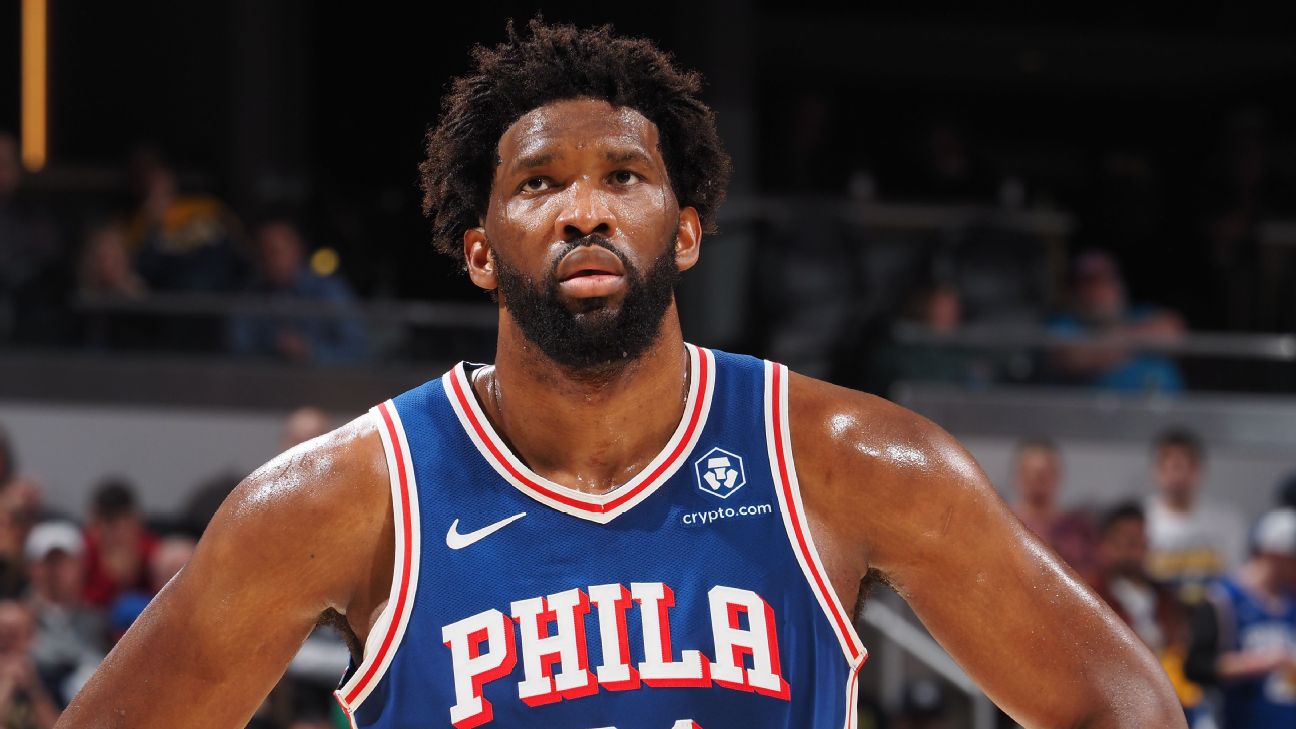 Sixers' Joel Embiid has injury to lateral meniscus in left knee - 6abc ...