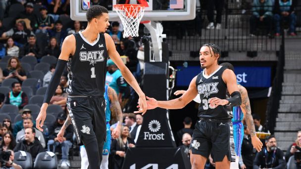 'We've never seen that before:' Tre Jones dishes on playing with Wemby and Zion