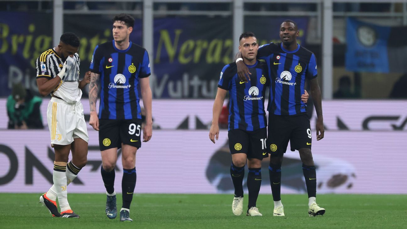 Inter extend lead over Juve in battle atop Serie A