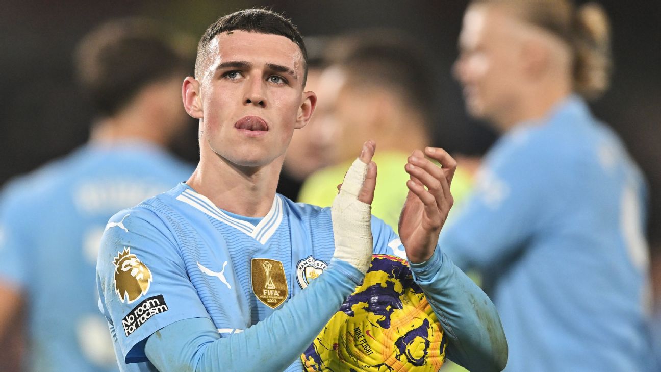 Guardiola raves about Foden: ‘Always he is there’