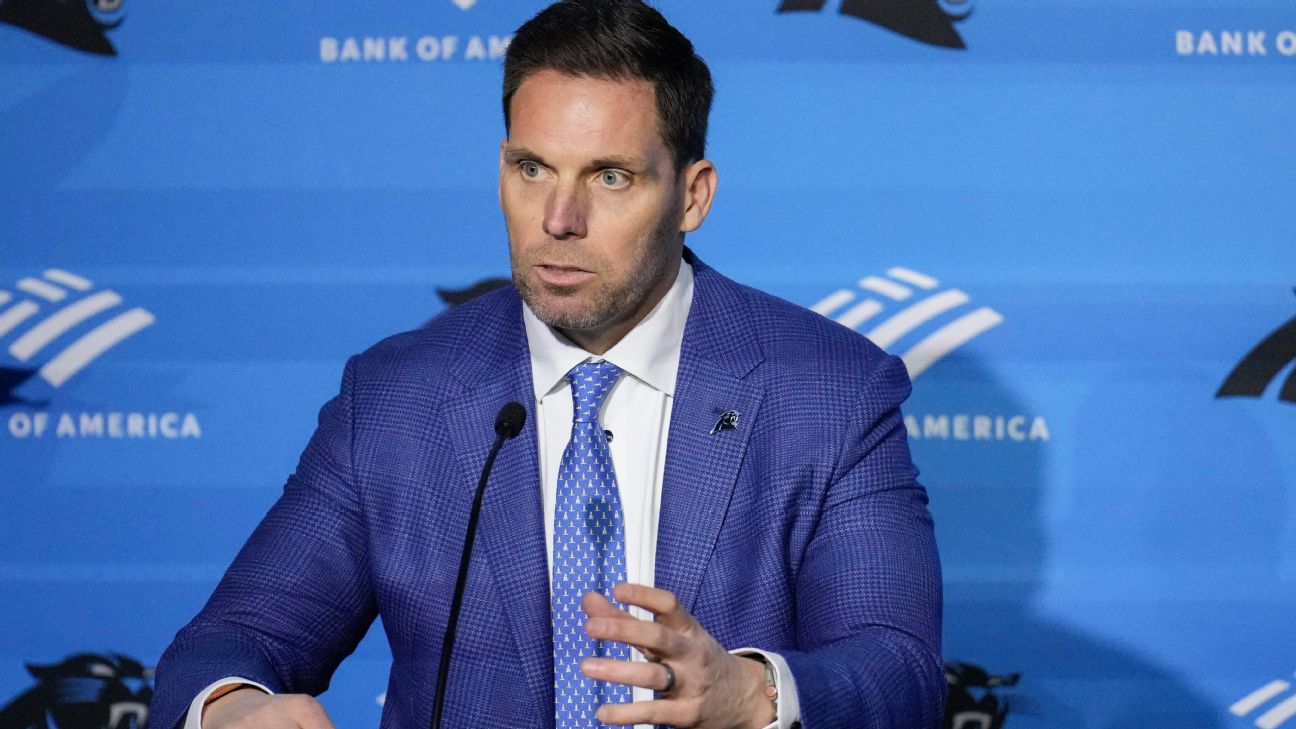 New Panthers GM Dan Morgan's plan: 'We need some dawgs' - ABC11 Raleigh ...