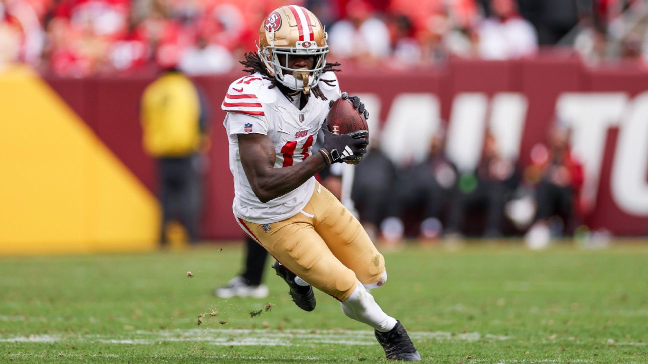49ers GM says WR Aiyuk not available for trade www.espn.com – TOP