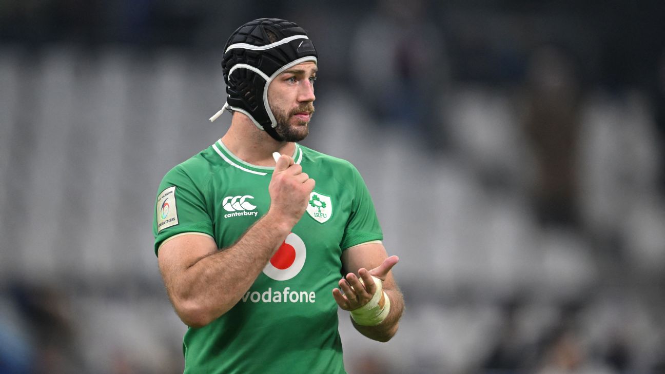 Caelan Doris Faces 4-6 Month Recovery After Shoulder Surgery: Impact on Ireland's Rugby Campaign