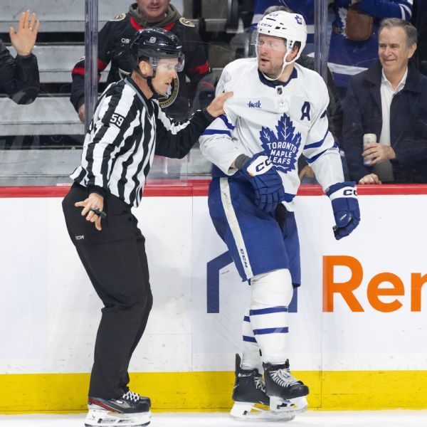NHL offers Maple Leafs D Rielly in-person hearing