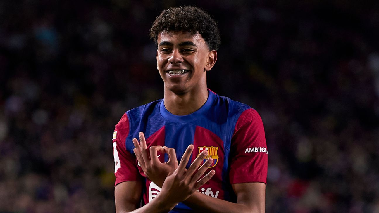 Yamal, 16, helps Barça salvage Granada draw
