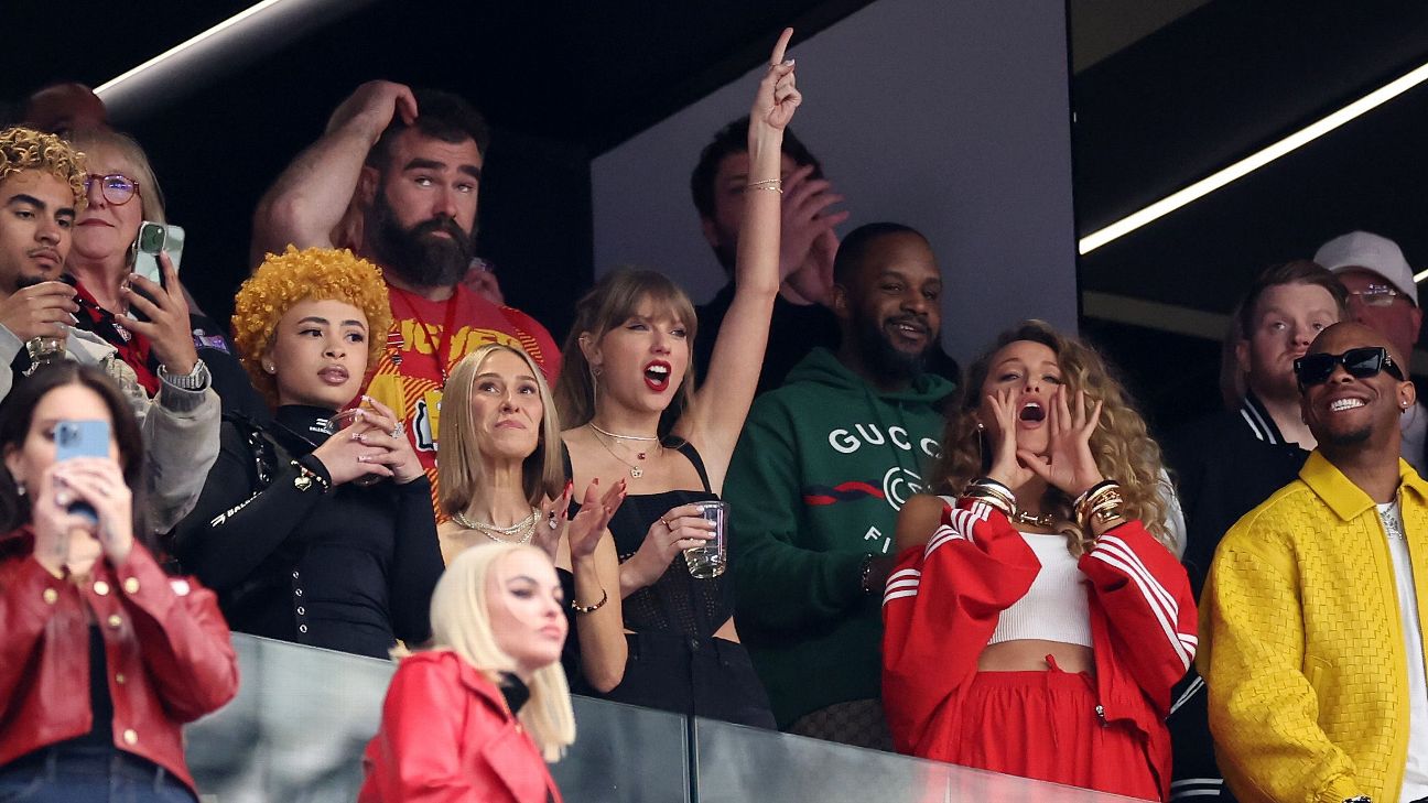 Taylor Swift arrives at Super Bowl LVIII to support Travis Kelce www.espn.com – TOP