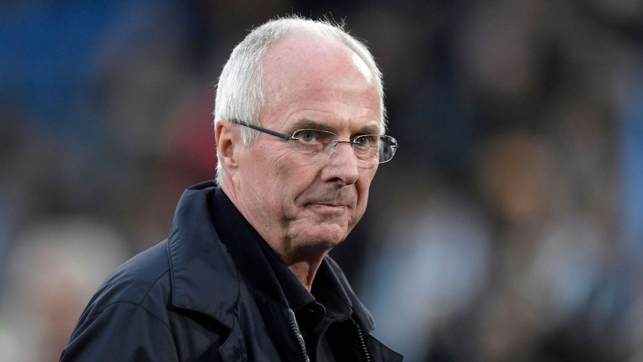 Eriksson to coach Liverpool in charity game