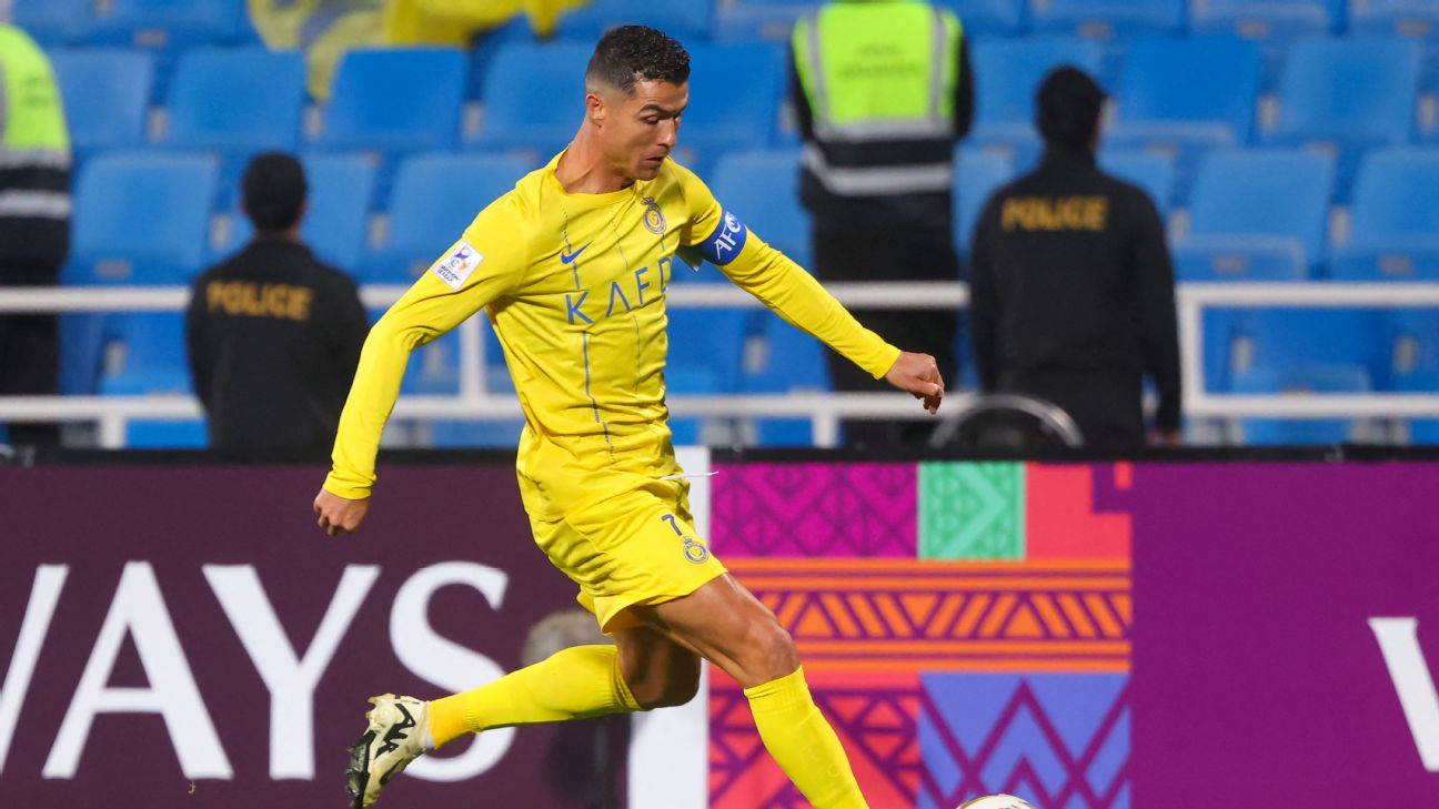 Ronaldo scores for Al Nassr in Asian CL tie