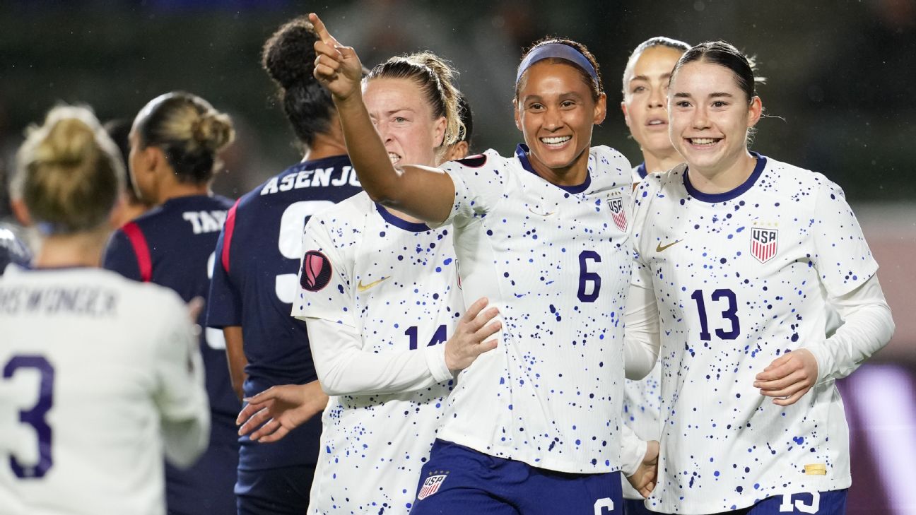 Follow live: USWNT open Gold Cup action vs Dominican Republic