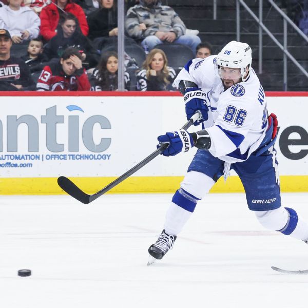 Kucherov (3 assists, goal) first to reach 100 points www.espn.com – TOP