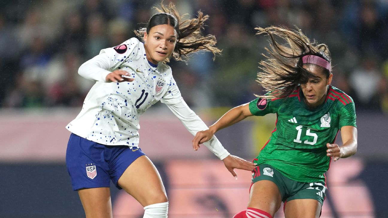 Follow live: USWNT continue Gold Cup action vs. Mexico
