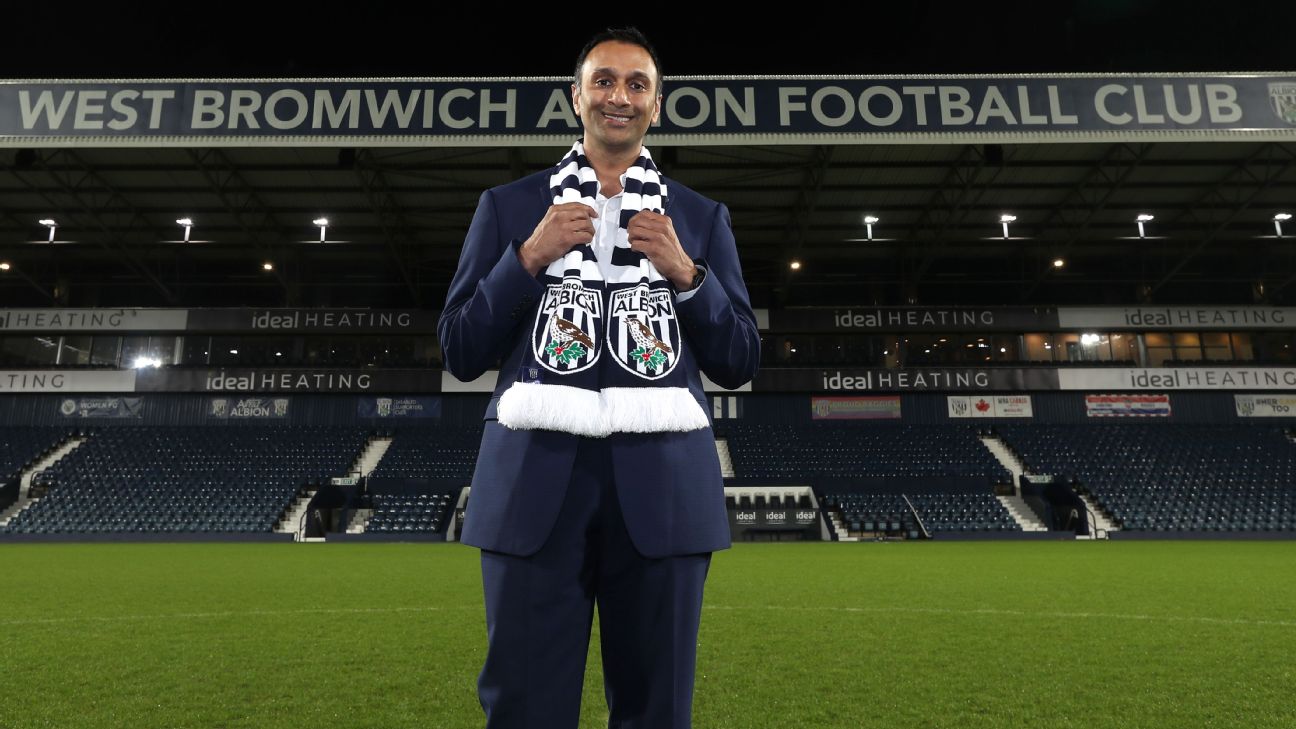 West Brom takeover completed by Florida-based Patels - ESPN