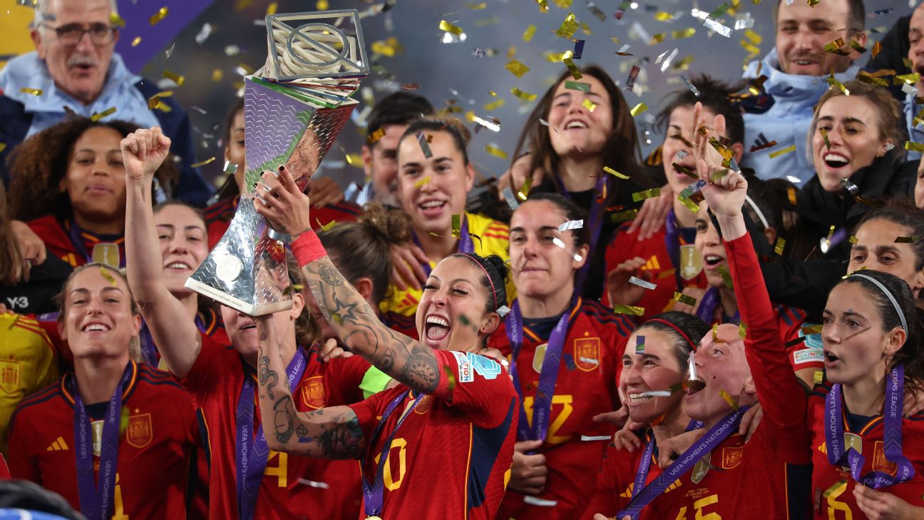 Spain beat France to win 1st Nations League