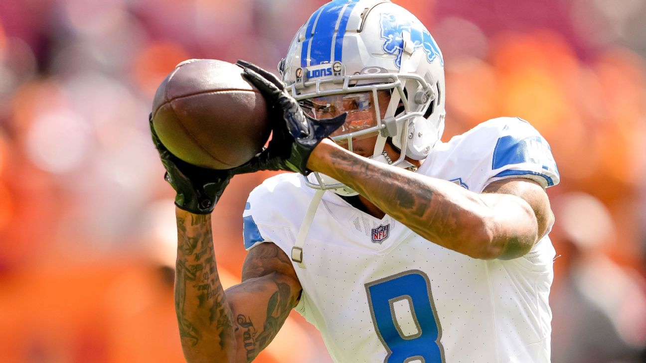 Source – Broncos signing ex-Lions WR Josh Reynolds to 2-year deal