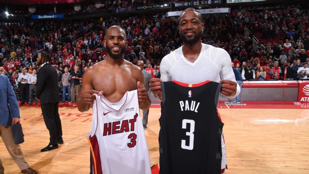 'Who's gonna wear No. 3?' Chris Paul discusses failed Heat trade