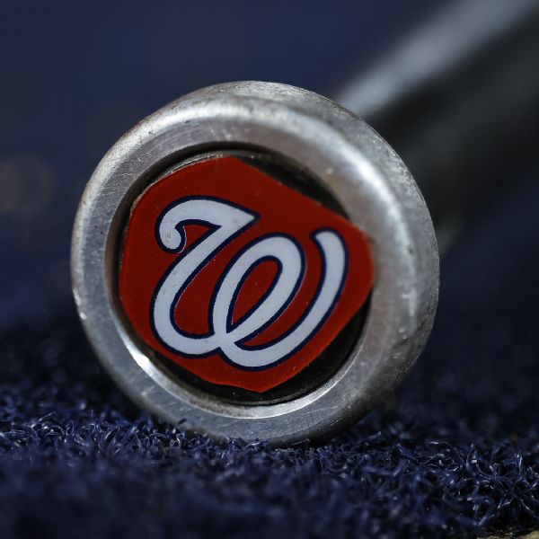 Nationals' Lile goes to hospital after fall in outfield