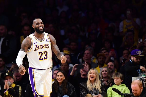 LeBron hits milestone with 40,000 career points