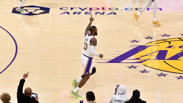'He's something else': Sports world reacts to LeBron James reaching 40,000 points