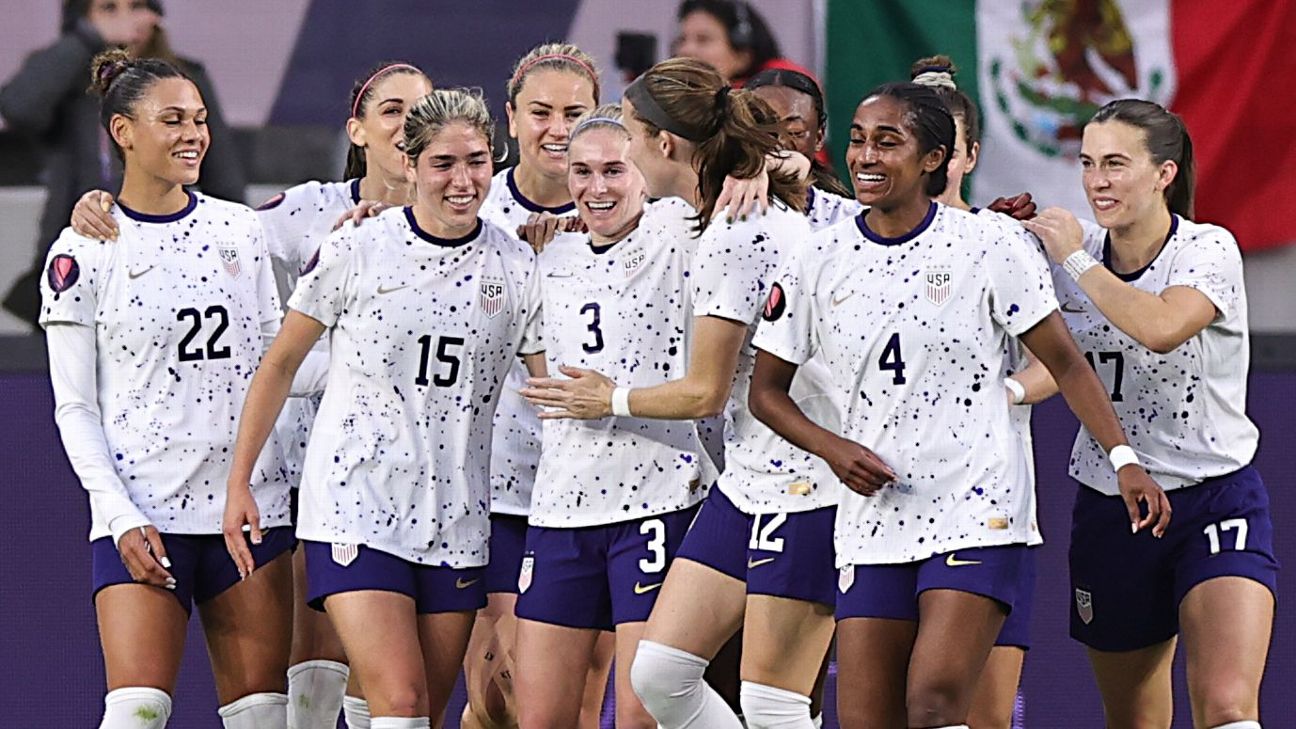 Youthful USWNT bounce back to impose themselves on Colombia