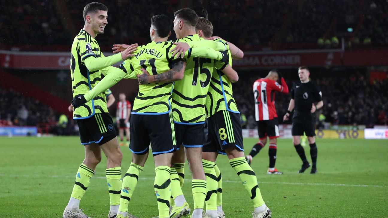 Arsenal's rout over Sheffield United shows winnable games are becoming routine
