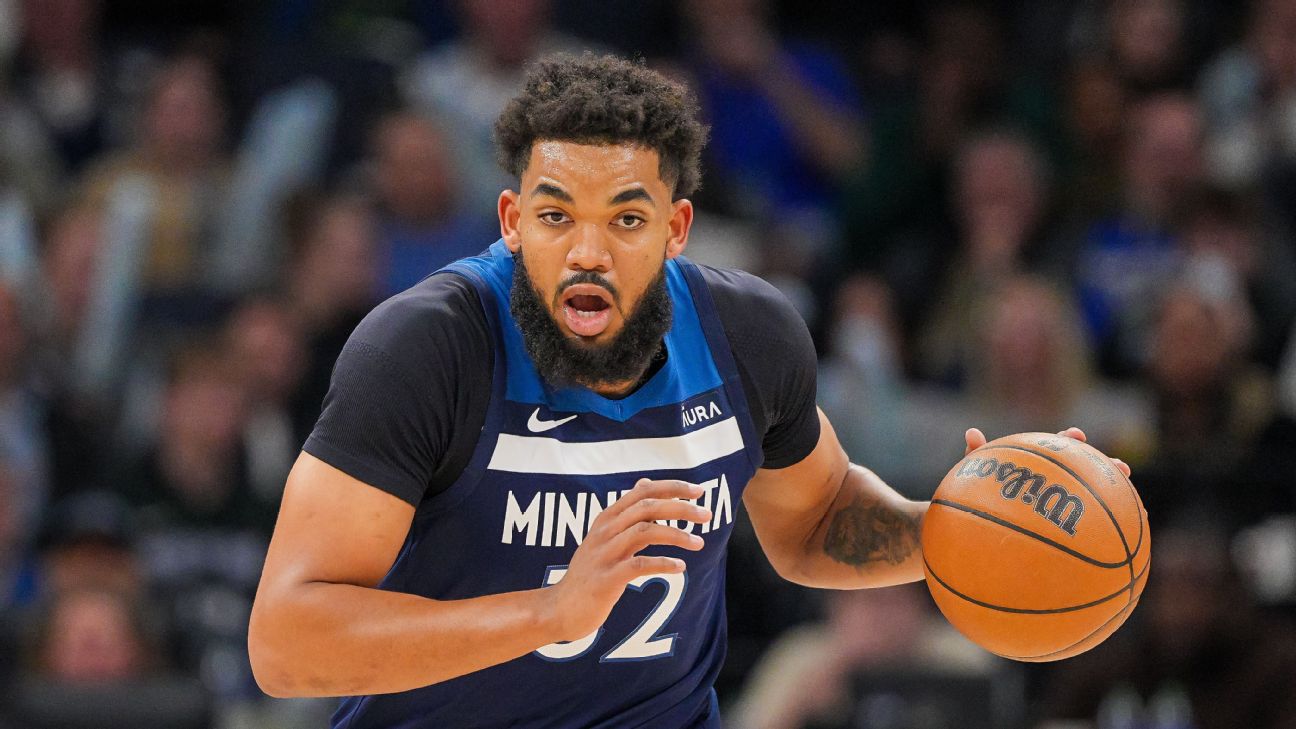 Sources: KAT has knee injury, undergoing tests