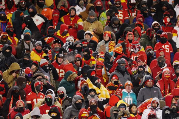 Hospital: Fan amputations tied to -4 F Chiefs game www.espn.com – TOP