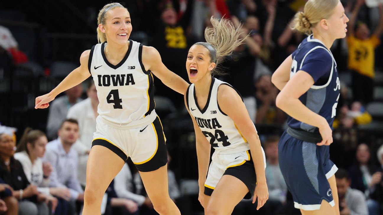 Women's Bracketology: Iowa and Texas ascend to the top line