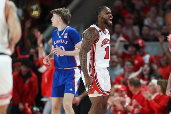 Houston clinches Big 12 title, then routs KU by 30 www.espn.com – TOP