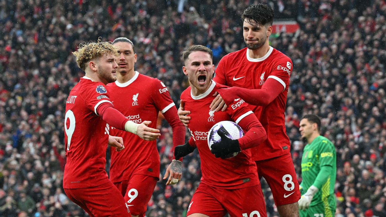 Liverpool hold slim advantage in title race after thriller vs. Man City