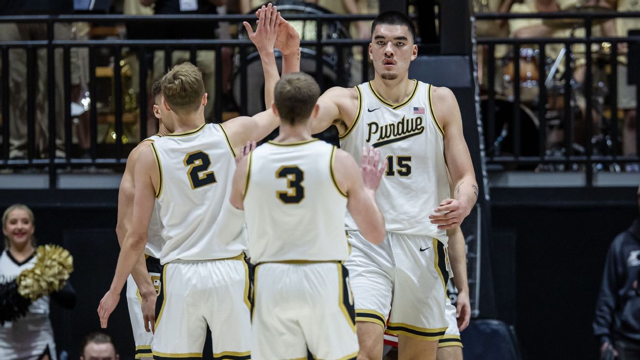 Men's Bracketology: They're No. 1! Purdue, UConn, Houston and Tennessee
