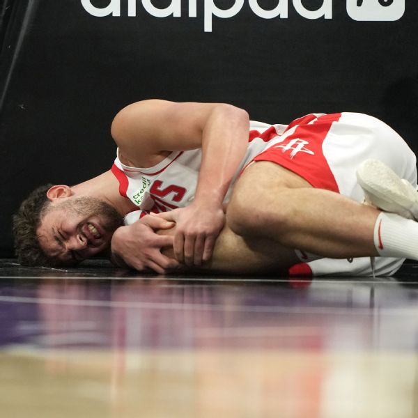 Rockets' Sengun exits, set for tests on knee, ankle