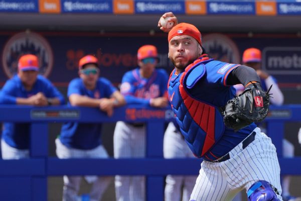 Mets catcher Alvarez to begin rehab assignment