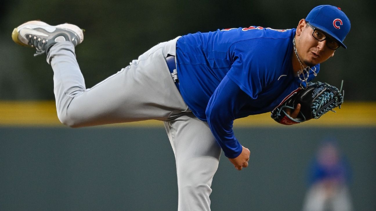 Mexicano Javier Assad intenta arraigarse con Chicago Cubs - ESPN