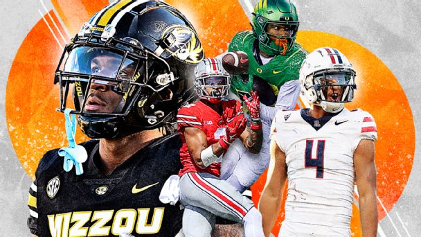 Ranking the top 10 pass-catchers in college football for 2024