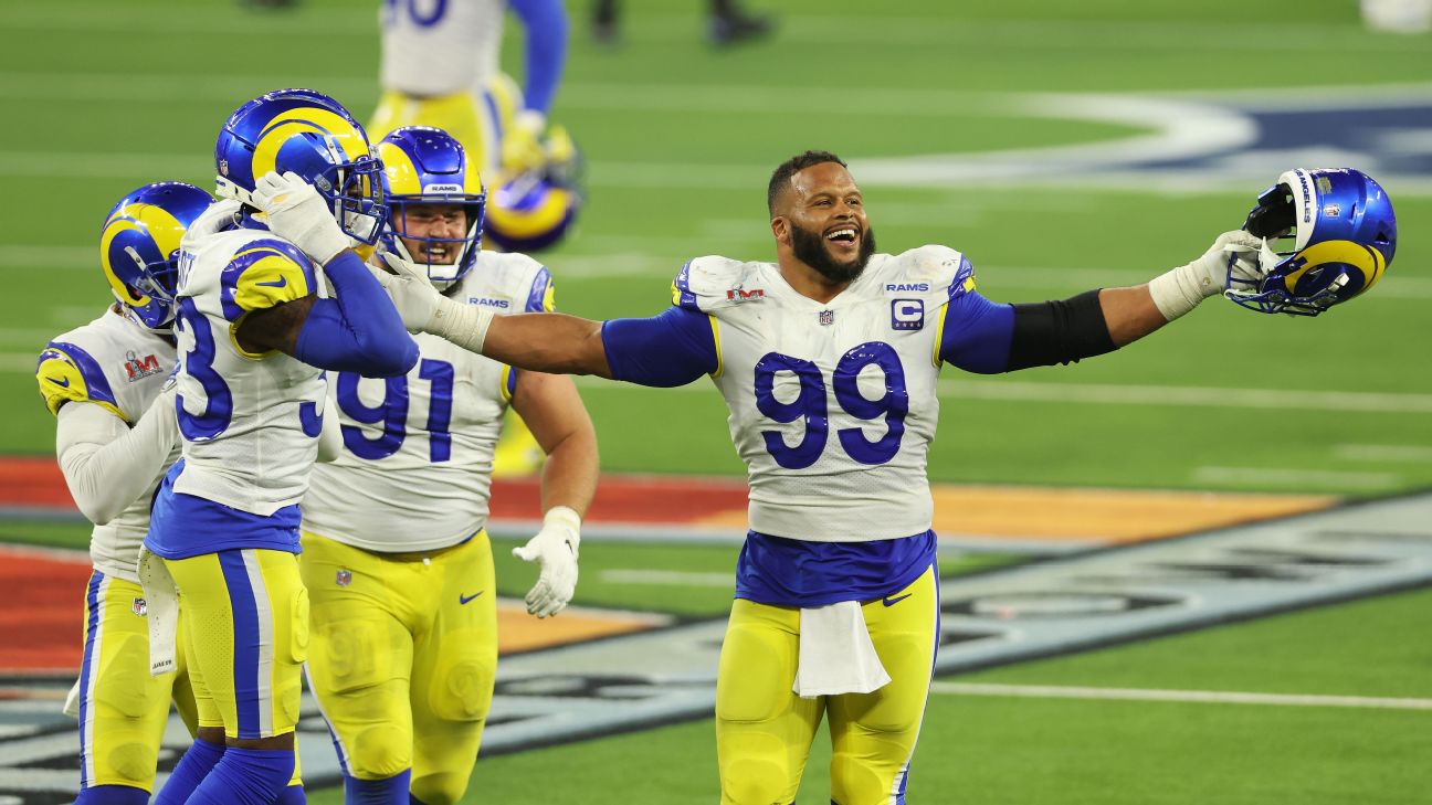 'One of the best': Sports stars react to Aaron Donald's retirement