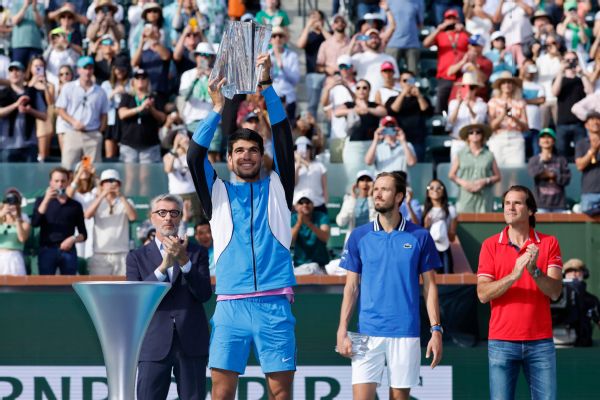 Alcaraz defends Indian Wells title; first since Novak