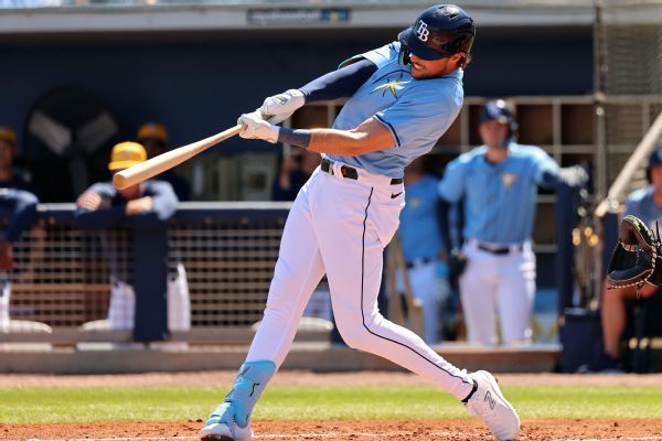 OF Lowe back from IL  has 2 hits in Rays  win