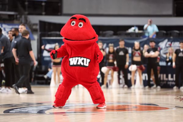 Western Kentucky Hilltoppers mascot Big Red [600x400]