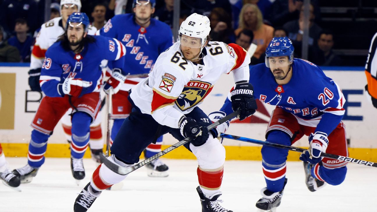 Playoff watch: With Rangers-Panthers on center stage, who's winning the Presidents' Trophy?