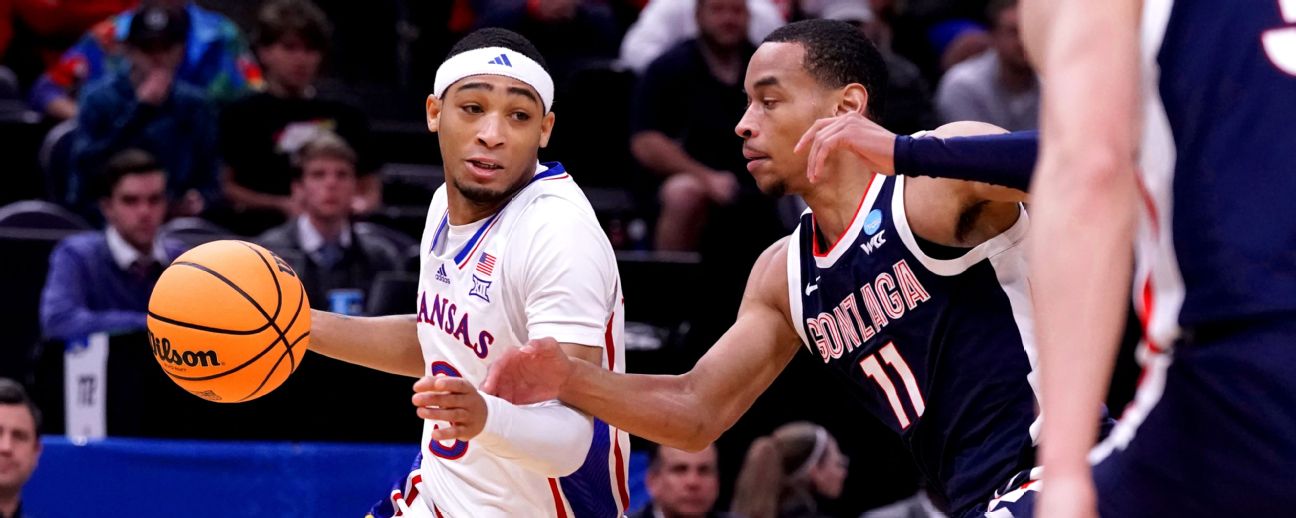 Follow live: Kansas takes on Gonzaga with spot in Sweet 16 on the line