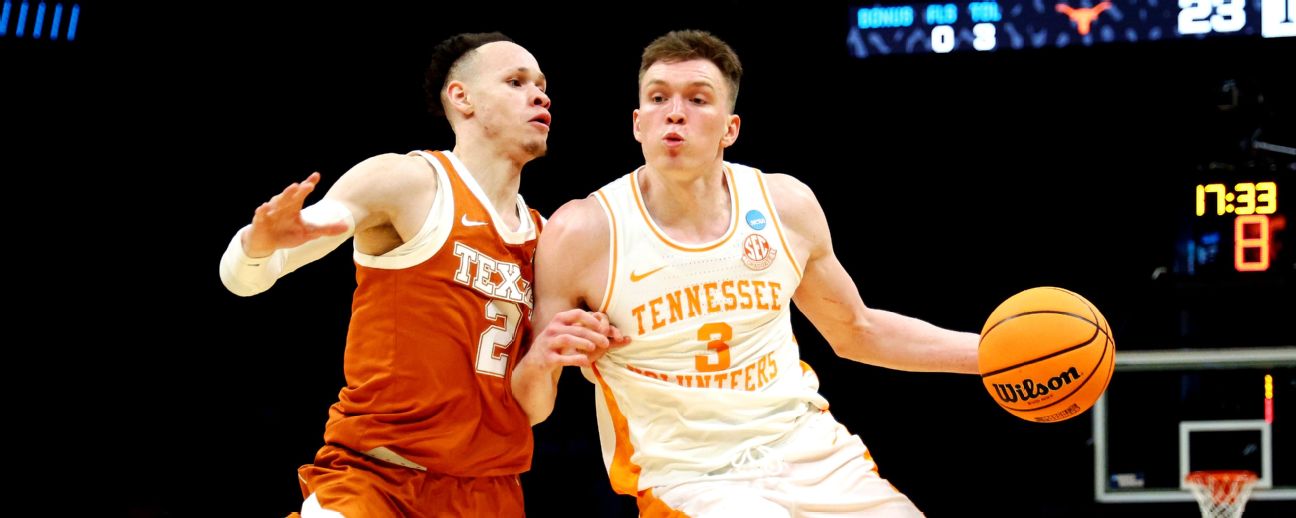 Follow live: Dalton Knecht leads Tennessee against Texas in second round