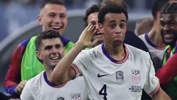 'Absolutely sensational': Adams' long-distance goal helps lead U.S. to Nations League win over Mexico