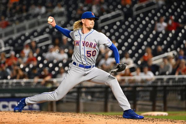 Mets pitcher Bickford cut after winning arbitration
