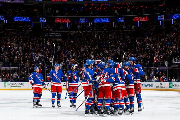 Rangers first NHL team to clinch playoff berth www.espn.com – TOP