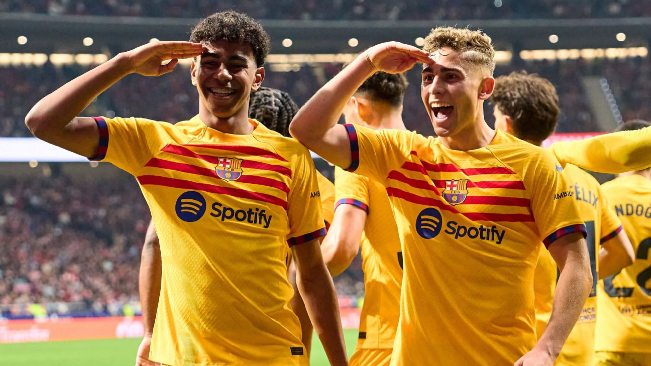 Who are the prodigies allowing Barca to keep pace in LaLiga?